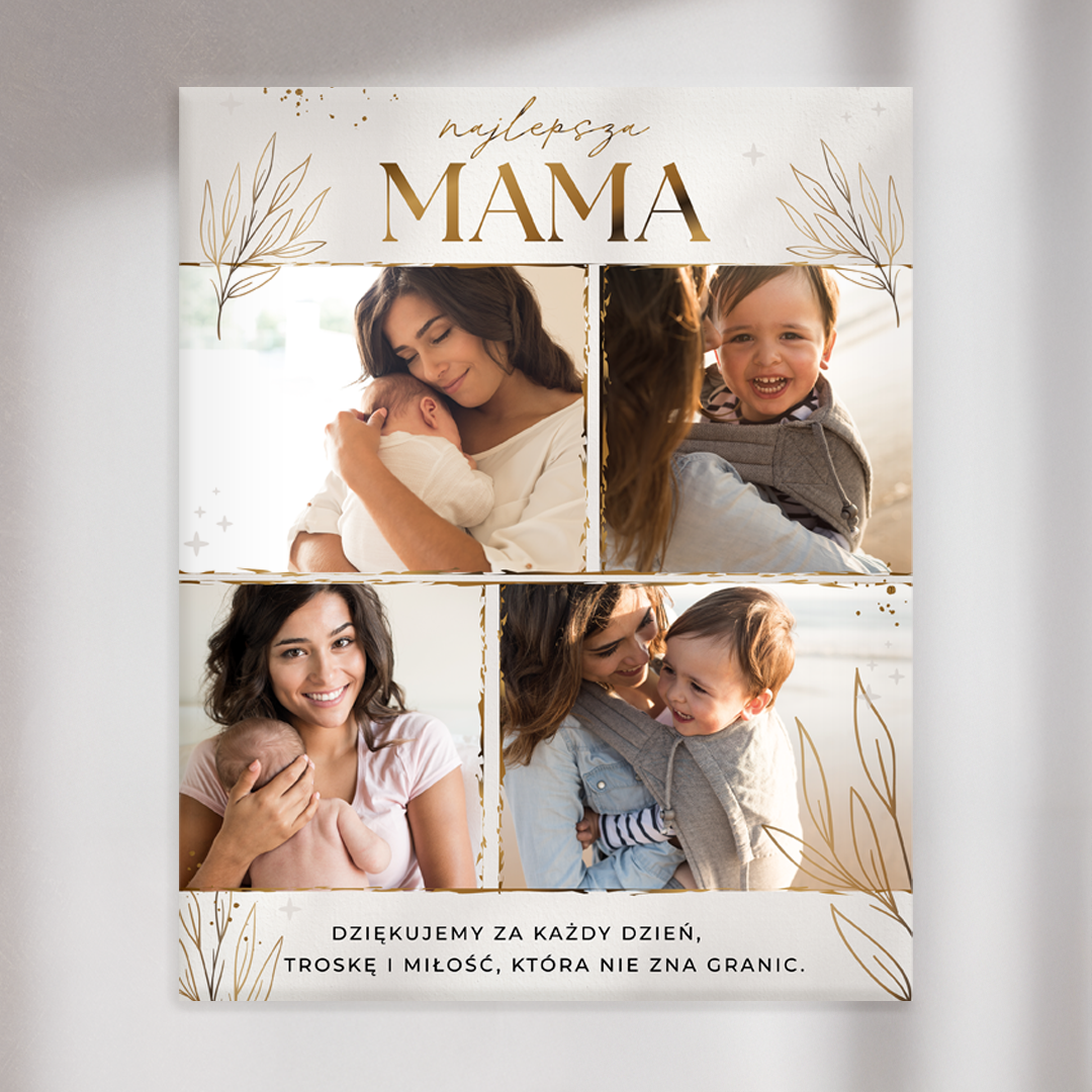 Fotoobraz Mama Pionowo