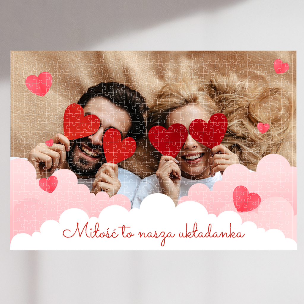 Puzzle Miłość 600/1000 elementów